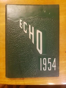 1954 Central Catholic High School Yearbook Ft Wayne Indiana The Echo CCHS - Picture 1 of 1