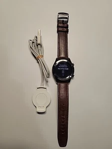Huawei - Watch 2 Classic Smartwatch 45mm Titanium Gray/Brown LEO-BX9 - Picture 1 of 6