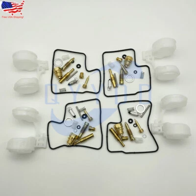 Juego de 4 carburadores para Honda CBR1000F 1988-1991 kit de reparación de carburadores flotador Foto 1 de 4