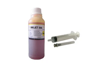 Tinta de recarga amarilla 250 ml para impresora HP02 Photosmart - Imagen 1 de 1