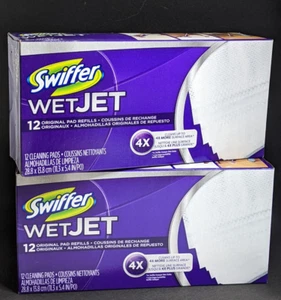 Swiffer Nass Jet Wischpad Minen Multi-Surface 11,3"" x5,4"" 2 Schachteln - Bild 1 von 6