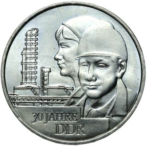 Commemorative Coin - East Germany - 20 Mark 1979 A - 30 Years of GDR - UNC - Picture 1 of 2