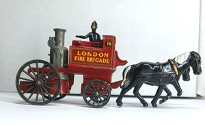 Vintage  Matchbox Models of Yesteryear No.4 Horse Drawn Fire Truck - Picture 1 of 5