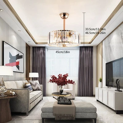 Ventilador de Techo Enjaulado con Luces Control Remoto Industrial Dormitorio Ventilador de Techo Foto 1 de 4