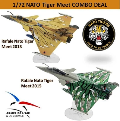 COMBO DEAL Dassault aviation 1/72, Rafale C, Nato Tiger Meet 2013 AND 2015 - Image 1 of 4