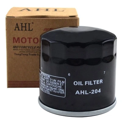 Oil Filter for Honda CB500F CBR600RR GL1800 Yamaha YFM350 YZ125 XVS1300 V-STAR - Image 1 of 4