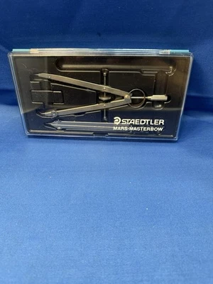 Staedtler Mars- Masterbow Drafting Set Made in Germany Compass Set 2 Pc  Vintage - Image 1 of 4