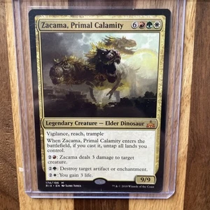 MTG Magic the Gathering Zacama, Primal Calamity (174/219) Rivals of Ixalan LP - Bild 1 von 2