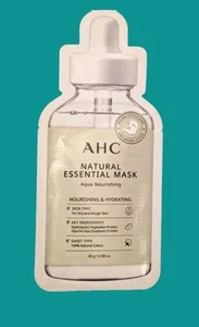 AHC Natural Essential Face Mask NEW - Deep Hydration π FREE FAST UK DELIVERY - Picture 1 of 2