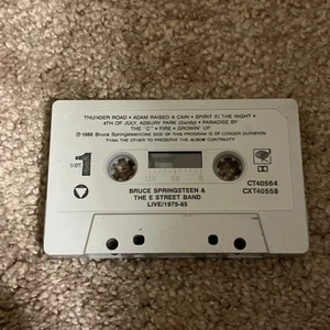 Bruce Springsteen & The E Street Band Live 1975-85 CASSETTE Tape 1 And 2π₯ - Picture 1 of 2