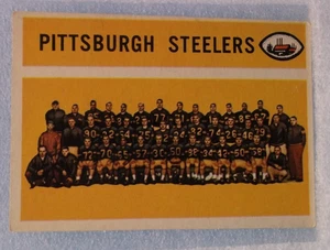 1960 Topps Pittsburgh Steelers Check List Second Series Trading Card (#102) - Picture 1 of 2