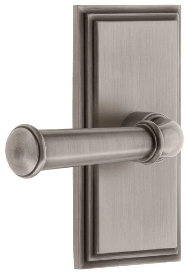 Grandeur CARGEO_PRV_238 Carre Solid Brass Rose Right Handed - Grey - Image 1 of 1