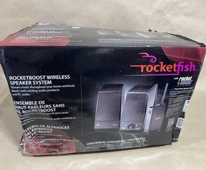 Rocketfish RF-RBWS01 Haupt-/Stereolautsprecher NEU IN BOX kabelloses Lautsprechersystem - Bild 1 von 7