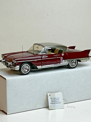 Franklin Mint 1:24 Scale Diecast 1957 Cadillac Eldorado Brougham, Read - Image 1 of 4