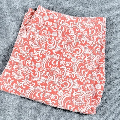 Bermudas elásticas The Effortless para mujer 16 regular blanco melocotón estampado floral Foto 1 de 4