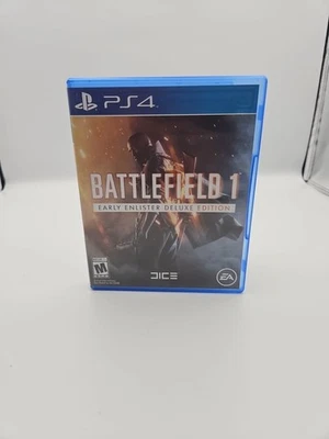 Battlefield 1 Early Enlister Deluxe Edition PS4 PlayStation 4 - Complete CIB - Image 1 of 3