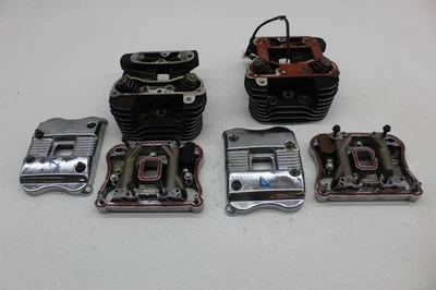  07-11 HARLEY DAVIDSON SPORTSTER XL1200 ENGINE FRONT REAR CYLINDER HEAD VALVES - Image 1 of 4