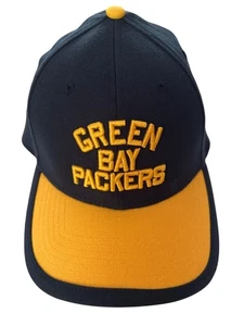 Cappello Green Bay Packers New Era 39Thirty Cap Medium-Large Navy & Yellow NFL - Foto 1 di 6