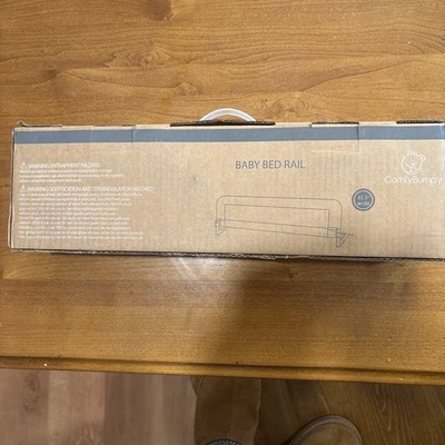 "Protector de riel de cama para niños pequeños ComfyBumpy 35,5"" de ancho nuevo en caja sin abrir" Foto 1 de 4