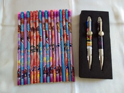 Bolígrafos Marvel Spiderman & Venom/2 y madera No. Paquete de 2 lápices/18 NUEVO Foto 1 de 4