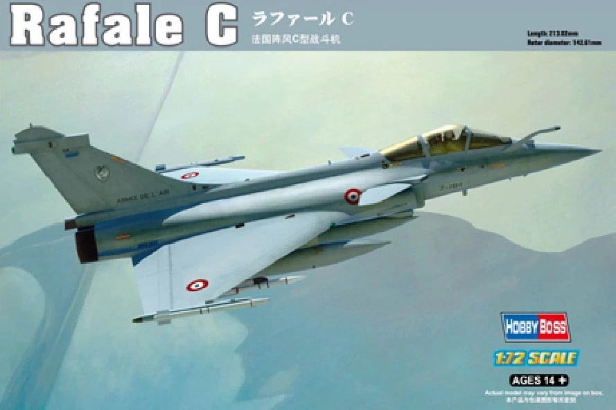Hobbyboss 1/72 Scale 87246 Rafale C Model Kit - Image 1 of 1
