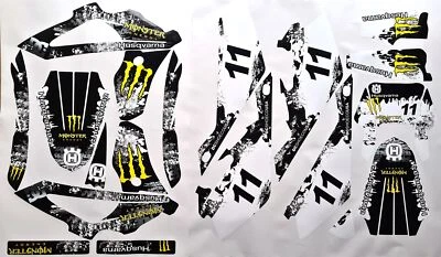 Husqvarna WR 125 09-13 Factory  EDITION DEKOR DECAL KIT Aufkleber Verkleidung - Bild 1 von 4
