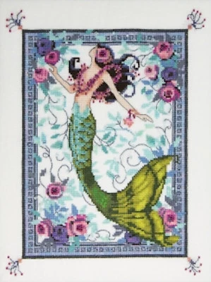 Cross Stitch Chart / Pattern ~ Nora Corbett Moonlight Laguna Mermaid #NC285 - Image 1 of 3