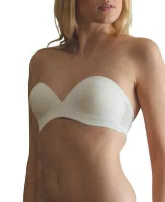 Nuevo con etiquetas Sujetador con aros sin tirantes invisible 38D Carnival para mujer 106 blanco Foto 1 de 4