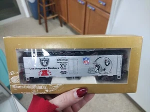 Ho Scale Mantua Oakland Raiders Superbowl XI/XV/XVIII Boxcar - Picture 1 of 1
