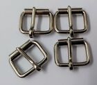 Genuine Military Specification 5/8" Nickel Plated Small Roll Buckles  X4 STD42