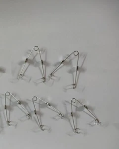 Steel Alfonso Eye Speculum 8 mm blade, 0.8 mm  wire 5 piece - Picture 1 of 4