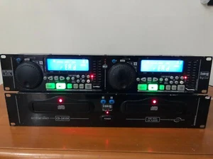 IMG Stage Line CD-262DJ Professional DJ Dual CD Player Fully Operational 220v - Picture 1 of 11