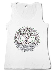 YGGDRASIL IX TANK TOP Arsen Celtic Irminsul Tree Loki of Life Of Thor Odin Odhin - Picture 1 of 2