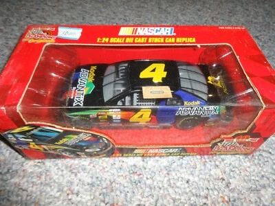 Racing Champions # 4 Bobby Hamilton NASCAR Diecast 1/24 Scale Car - Image 1 of 2