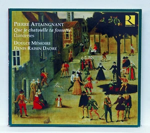 RAISIN-DADRE ⸺  ATTAINGNANT danceries, que je chatouille... ⸺  RICERCAR CD NM - Picture 1 of 2