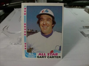 1982 Topps Baseball #344 - Gary Carter AS - Montreal Expos 82-1631 - Bild 1 von 2