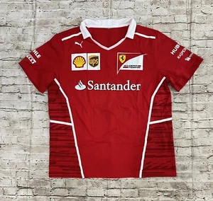 Puma Ferrari Santander Rosso Corsa Shirt Men's Size XL - Picture 1 of 5