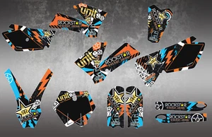 KTM 85 GRAPHICS KIT 2006-2012 DECAL KIT STICKERS GRAPHIC KIT KTM85 SX DECALS - Picture 1 of 5