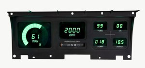1978-1988 Monte Carlo Digital Dash Panel Green LED Gauges Made In The Usa 303147474388