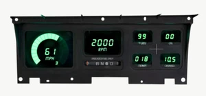 1980-86 Ford Truck Digital Dash Panel GREEN LED Gauges Lifetime Warranty USA - Picture 1 of 9