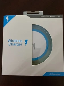 QI Wireless Charger Pad Charging iPhone 11/Pro/Max/XS/8/Galaxy Note 9/10/S10 - Picture 1 of 4