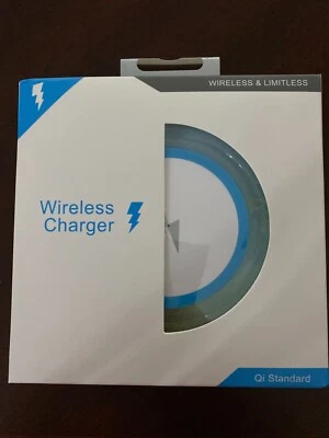 QI Wireless Charger Pad Charging iPhone 11/Pro/Max/XS/8/Galaxy Note 9/10/S10 - Image 1 of 4