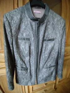 °°ELEGANTER°°BLAZER°°KURZBLAZER°°BASLER°°GRAU°°GR. 46°° - Bild 1 von 8