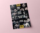 UFC 285 Fight Poster, Wall Decor