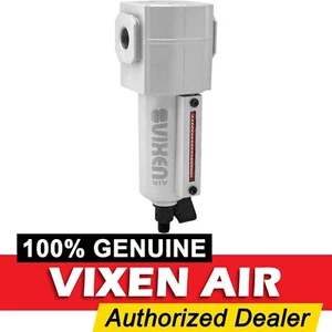 3/8" NPT ALUMINUM AIR FILTER WATER TRAP SEPARATOR SUSPENSION/AIR RIDE SILVER - Picture 1 of 3