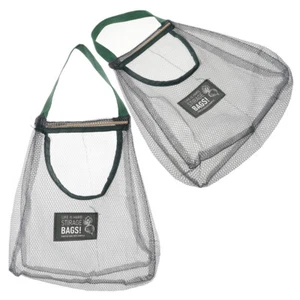 2PCS Potato Onion Storage Fruit Mesh Pouches Reusable Bag Vegetable Hanging - Picture 1 of 12