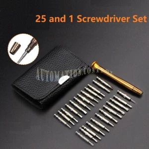 25 in 1 Precision Screwdriver Set Torx Glasses Repair Kit Micro Jewellers Watch - Bild 1 von 7