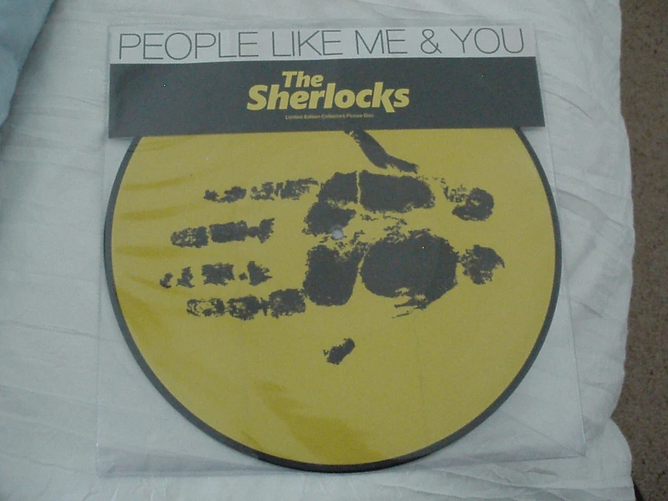 THE SHERLOCKS - People Like Me And You 12" Vinyl Album M/M Ltd Ed Picture Disc - image 1 of 1