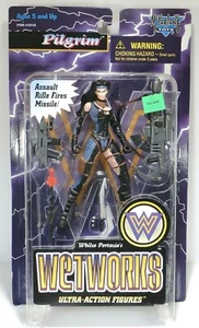 McFarlane Toys Wetworks Pilgrim Skin Tone Variant Actionfigur neuwertig auf Karte - Bild 1 von 3