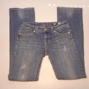 Stivali jeans Miss Me 28 lavaggio medio effetto invecchiato - Foto 1 di 9